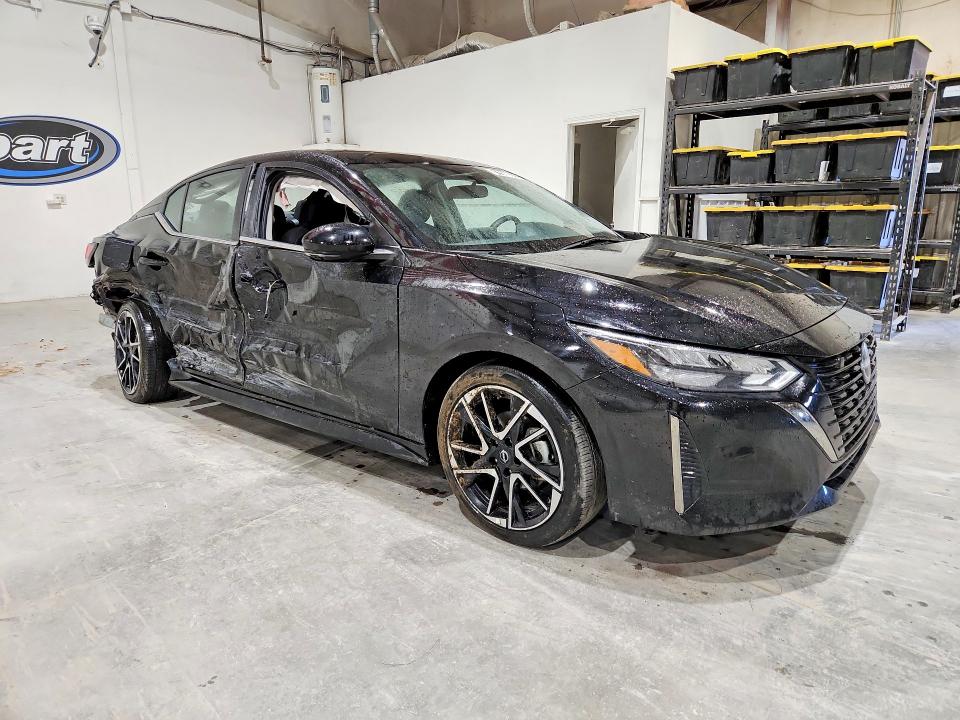 Photo 4 from auction – 2025 NISSAN SENTRA SR with VIN 3N1AB8DVXSY321073