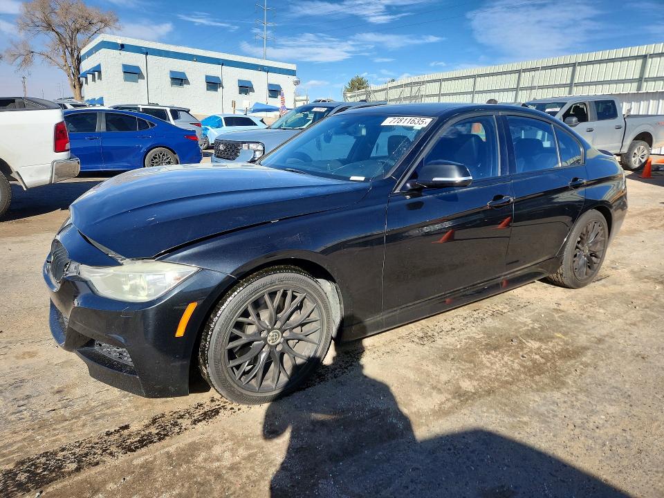 BMW 335 2013 with VIN WBA3B9G54DNR89827 - Photo from auction