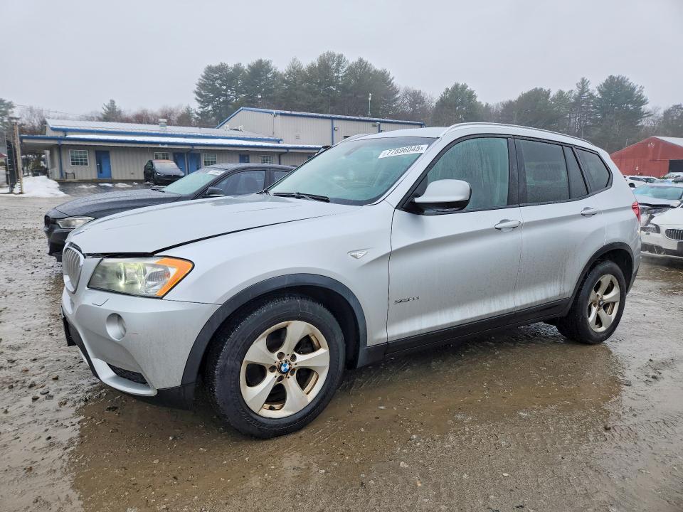 BMW X3 XDRIVE2 2011 with VIN 5UXWX5C58BL714372 - Photo from auction