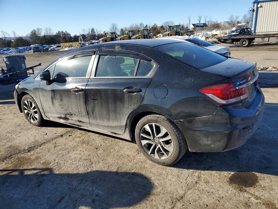 Photo 2 from auction – 2013 HONDA CIVIC with VIN 19XFB2F85DE001476