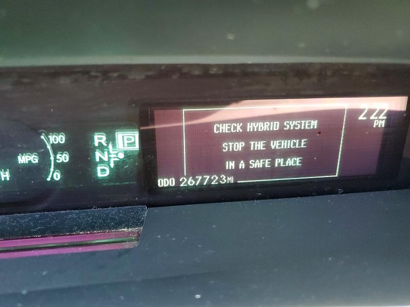 Photo 9 from auction – 2013 TOYOTA PRIUS with VIN JTDKN3DU6D1668622