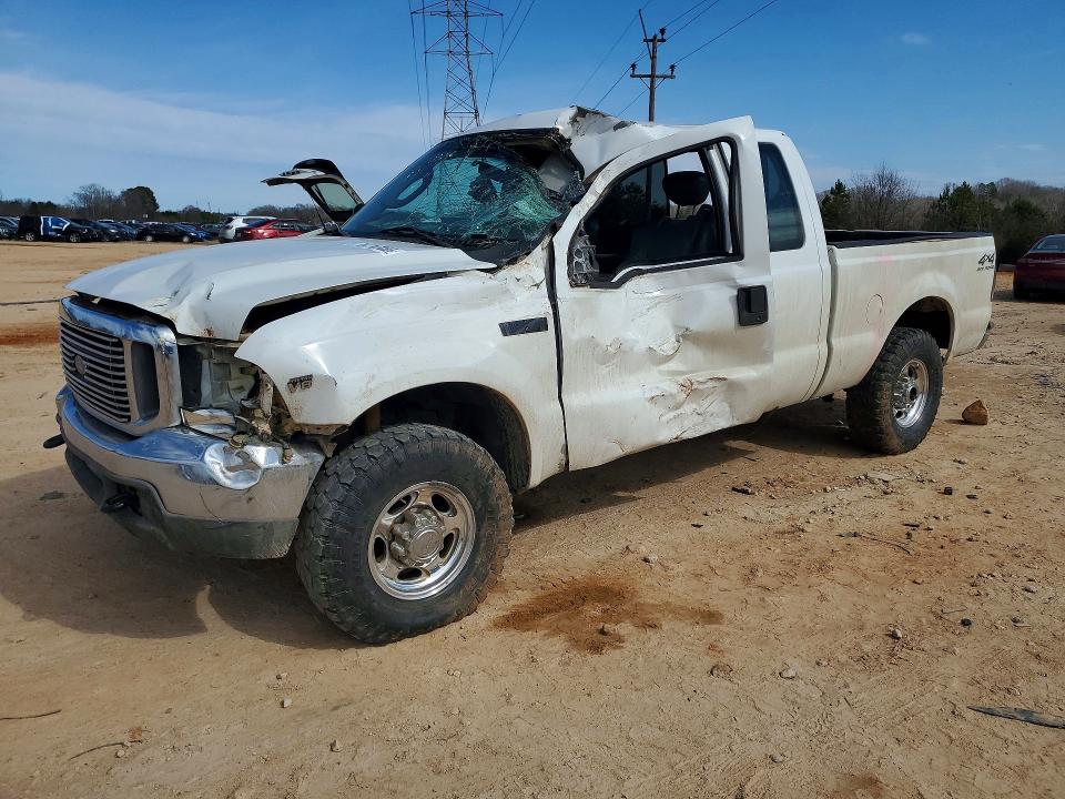 FORD F250 2002 with VIN 1FTNX21L52ED60019 - Photo from auction