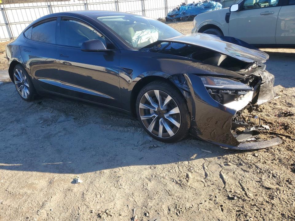 Photo 4 from auction – 2025 TESLA MODEL 3 with VIN 5YJ3E1EA3SF123091