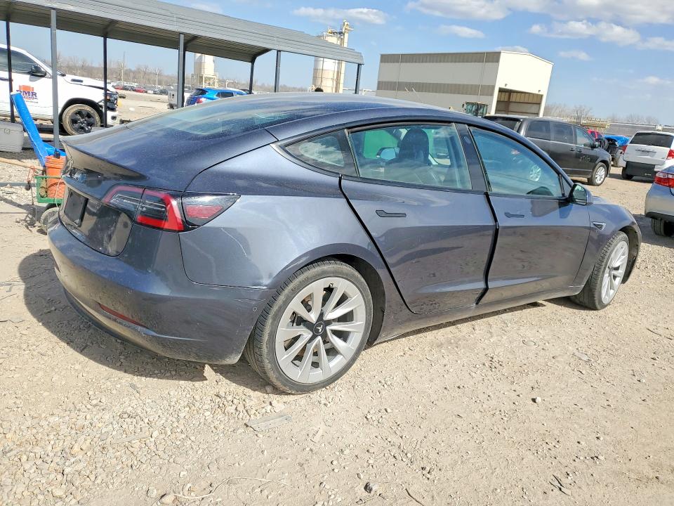Photo 3 from auction – 2022 TESLA MODEL 3 with VIN 5YJ3E1EA0NF289086