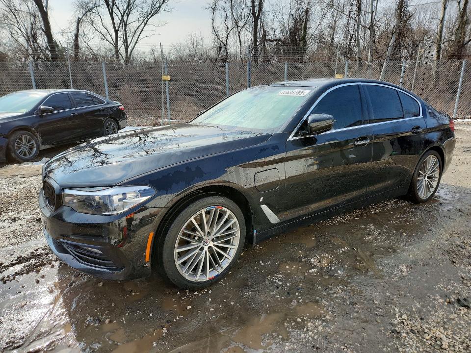 BMW 530E 2018 with VIN WBAJA9C54JB252141 - Photo from auction