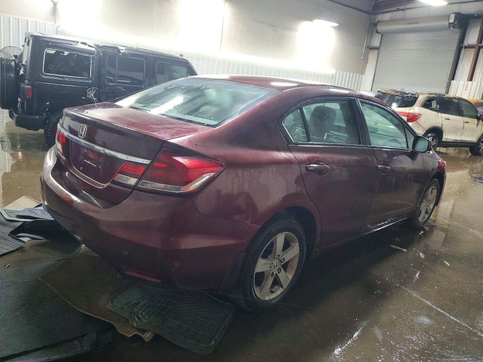 Photo 3 from auction – 2013 HONDA CIVIC with VIN 19XFB2F96DE076244