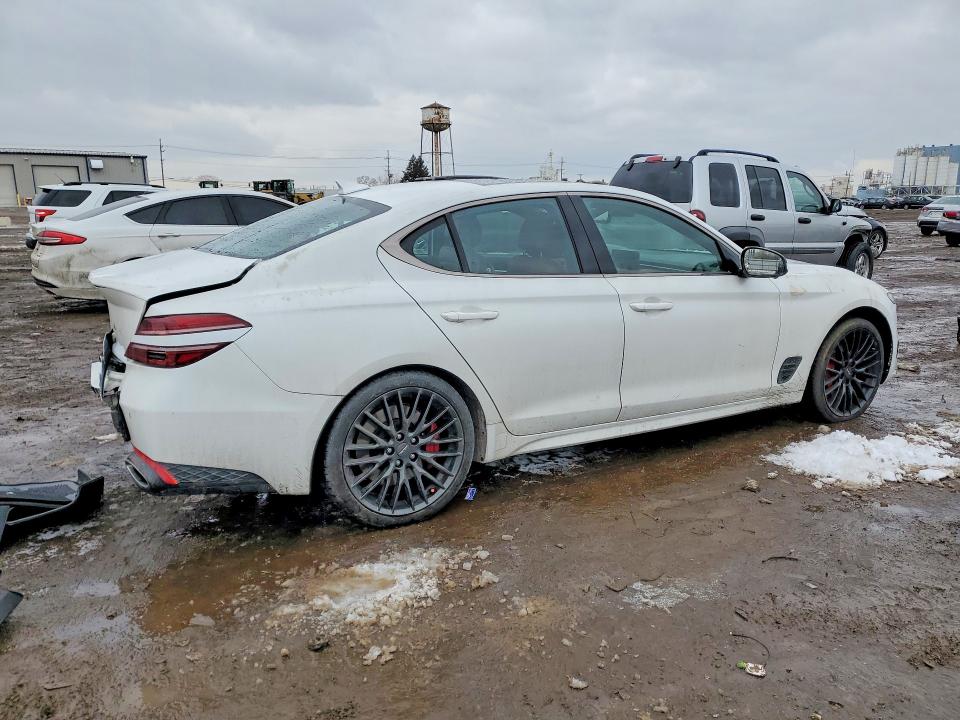 Photo 3 from auction – 2022 GENESIS G70 with VIN KMTG14TE3NU081300