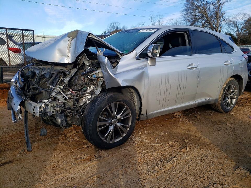 LEXUS RX 2013 with VIN JTJZB1BA2D2007522 - Photo from auction