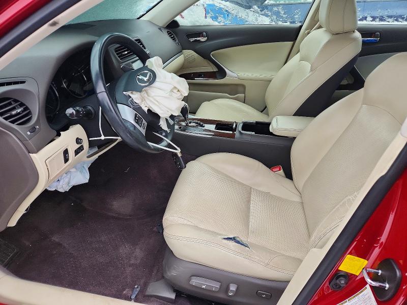 Photo 7 from auction – 2012 LEXUS IS with VIN JTHCF5C28C5055355