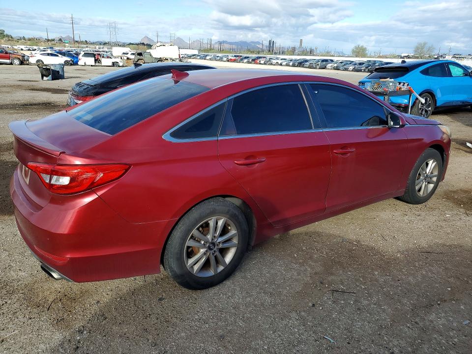 Photo 3 from auction – 2016 HYUNDAI SONATA with VIN 5NPE24AF5GH310667