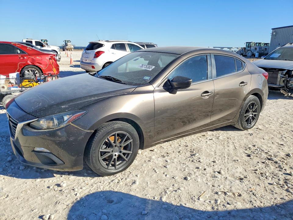 MAZDA 3 2014 with VIN JM1BM1V7XE1127459 - Photo from auction