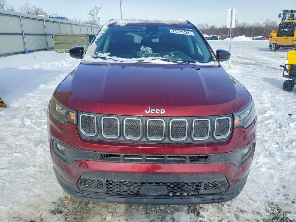 Photo 5 from auction – 2022 JEEP COMPASS with VIN 3C4NJDBB3NT184093