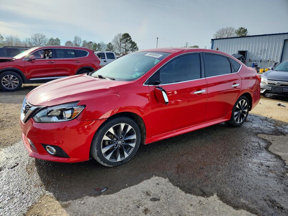 NISSAN SENTRA S 2017 with VIN 3N1AB7AP7HY215754 - Photo from auction