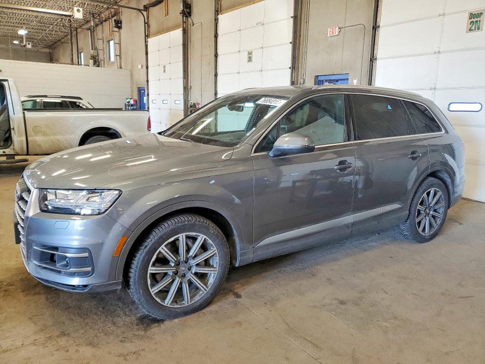 AUDI Q7 2018 with VIN WA1LAAF73JD001345 - Photo from auction