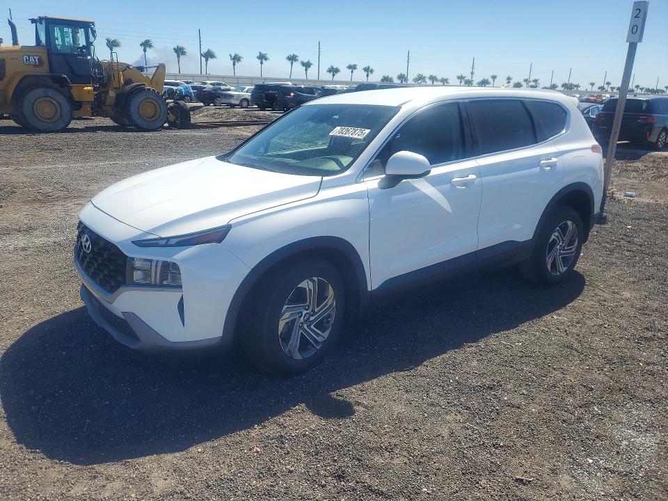 HYUNDAI SANTA FE 2021 with VIN 5NMS14AJ2MH359800 - Photo from auction