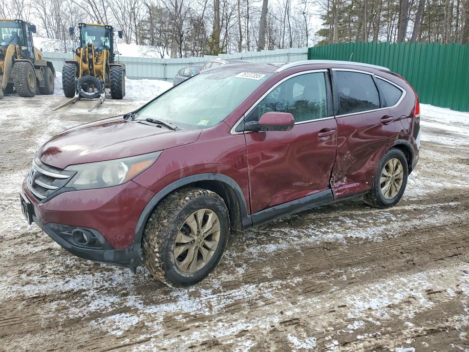 Photo 1 from auction – 2013 HONDA CR-V EXL with VIN 5J6RM4H7XDL027614