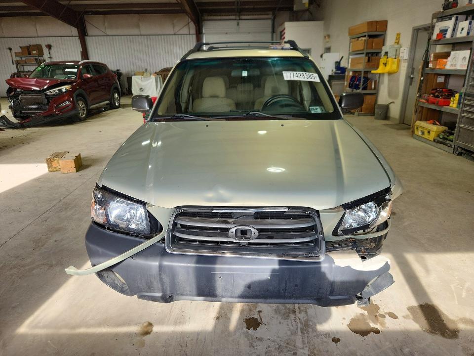 Photo 5 from auction – 2005 SUBARU FORESTER with VIN JF1SG656X5H727648