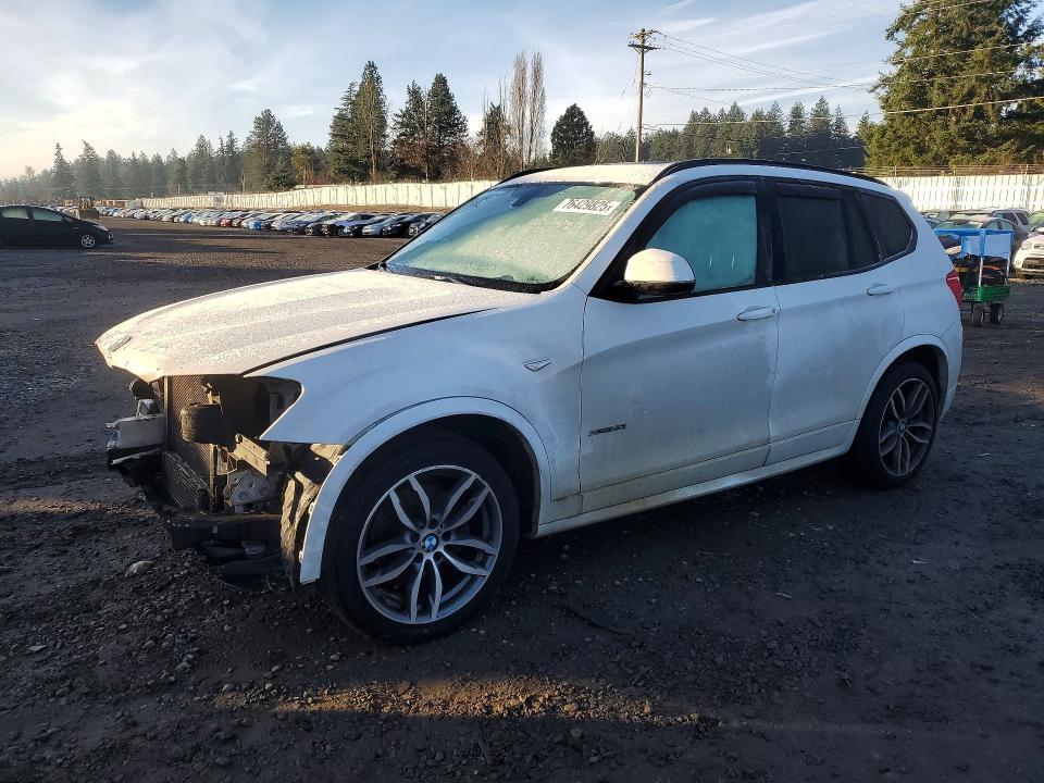 BMW X3 XDRIVE3 2015 with VIN 5UXWX7C58F0K33976 - Photo from auction