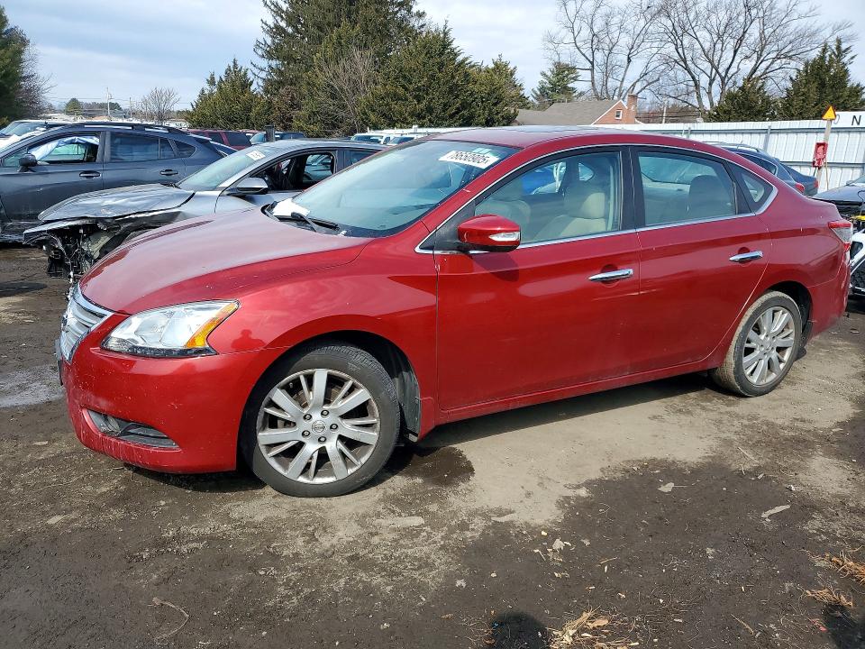 NISS SENTRA 2014 with VIN 3N1AB7AP2EY270382 - Photo from auction
