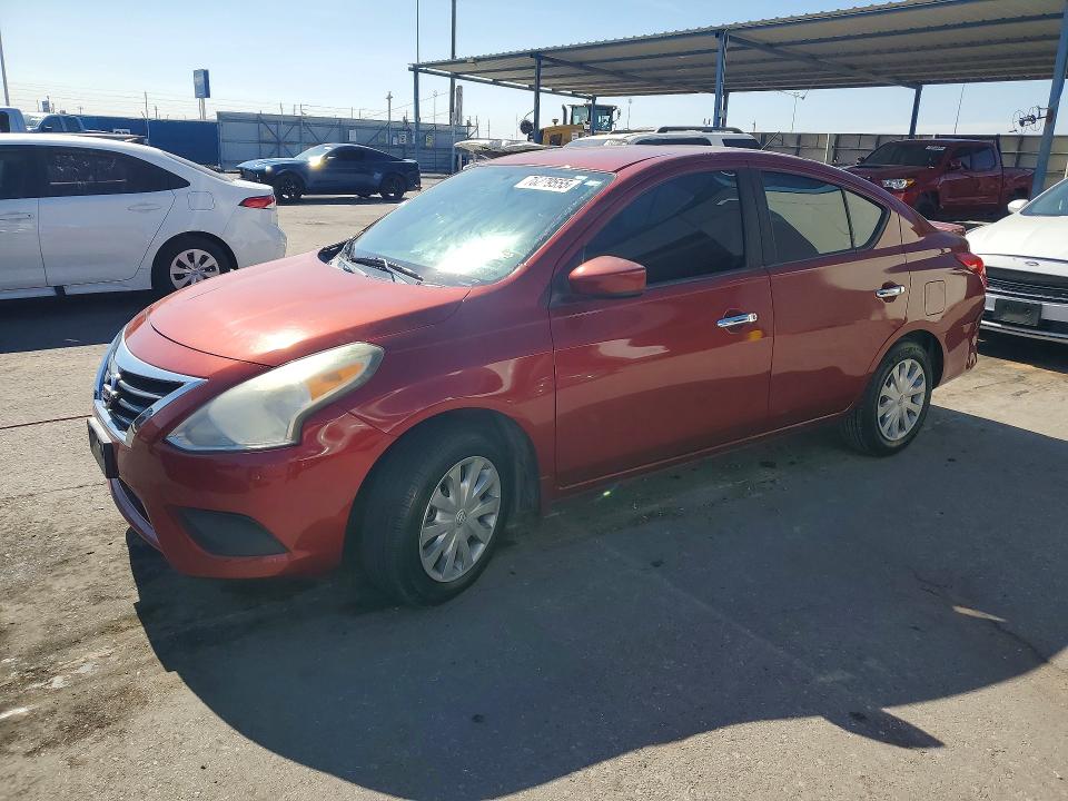 NISSAN VERSA S 2016 with VIN 3N1CN7APXGL861561 - Photo from auction