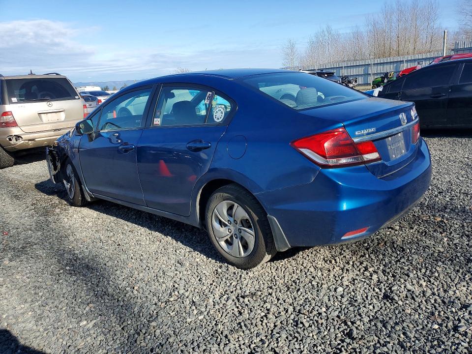 Photo 2 from auction – 2015 HONDA CIVIC LX with VIN 2HGFB2F57FH558369