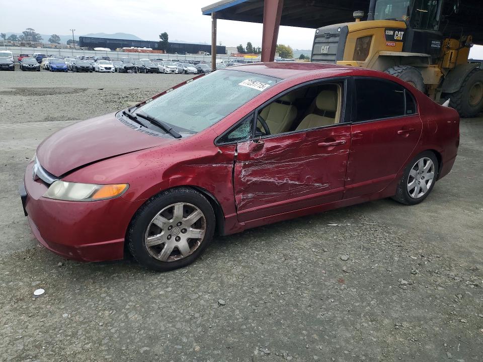 Photo 1 from auction – 2007 HONDA CIVIC with VIN 1HGFA16577L124292