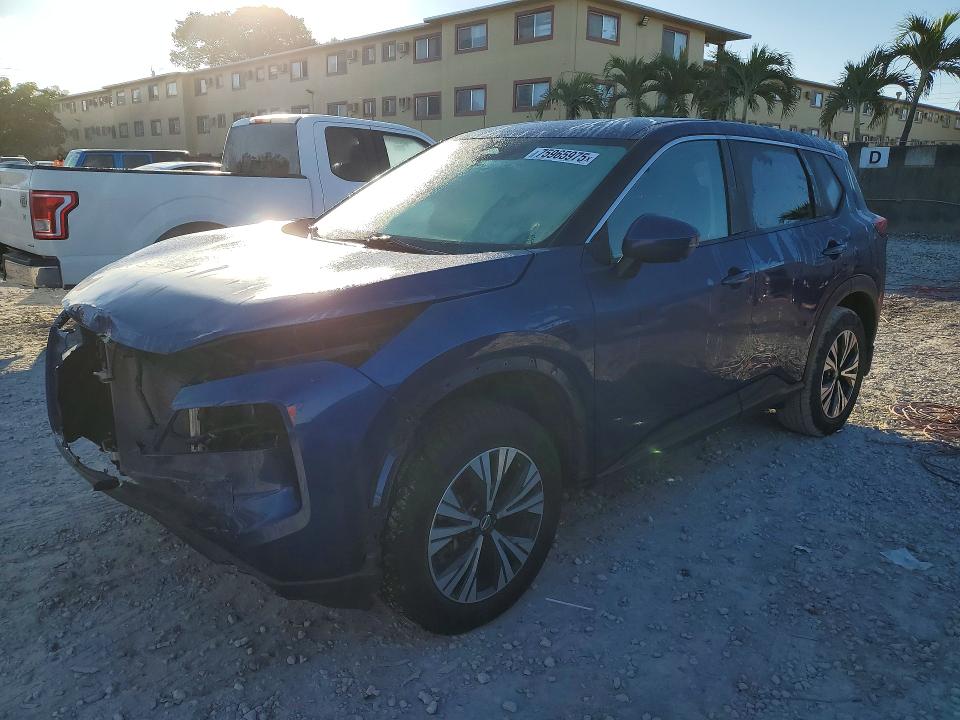 NISSAN ROGUE 2021 with VIN 5N1AT3BA8MC711609 - Photo from auction