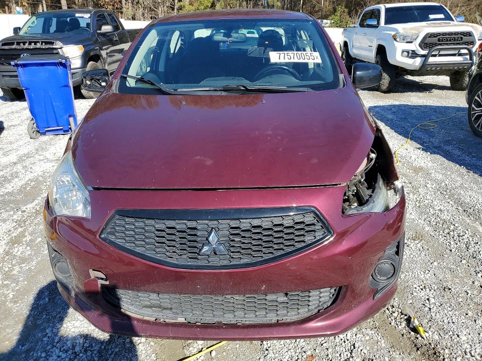 Photo 5 from auction – 2020 MITSUBISHI MIRAGE with VIN ML32F4FJ5LHF06207