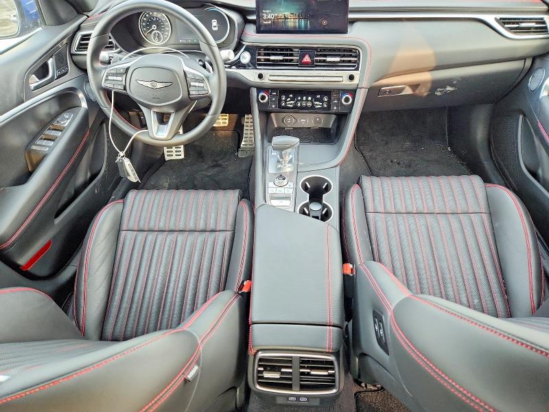 Photo 8 from auction – 2025 GENESIS G70 BASE with VIN KMTG34SCXSU150747