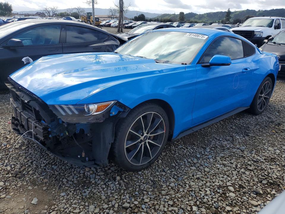 FORD MUSTANG 2017 with VIN 1FA6P8TH3H5250388 - Photo from auction