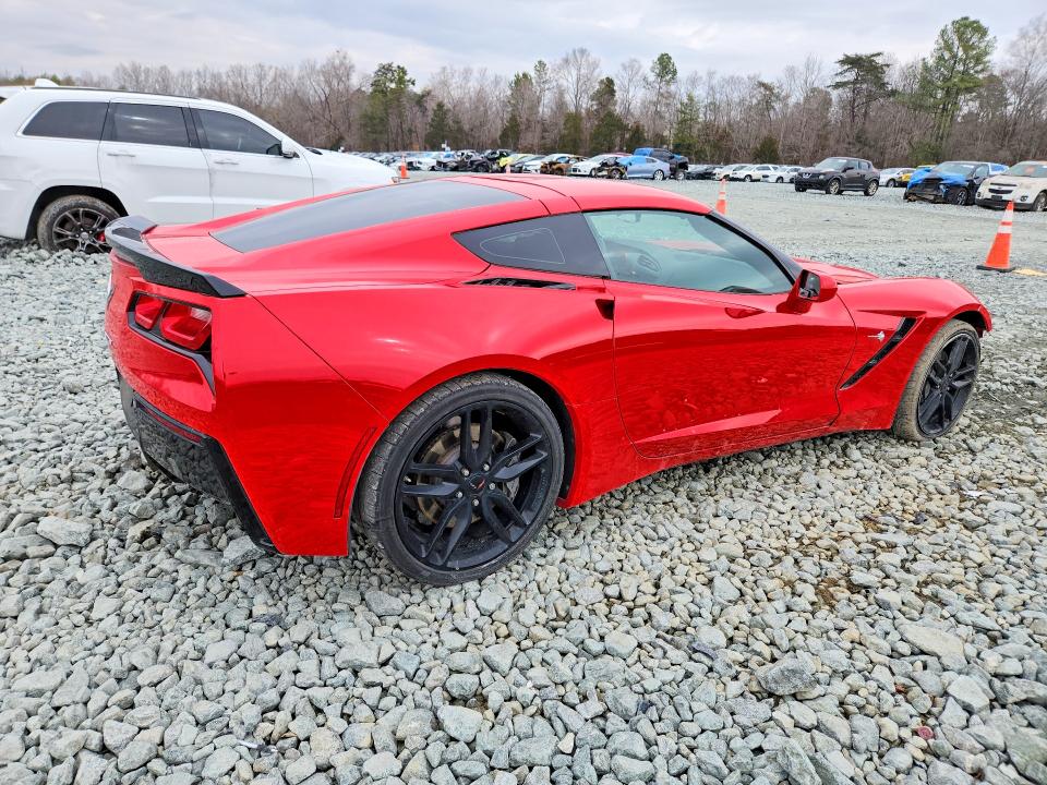 Photo 3 from auction – 2019 CHEVROLET CORVETTE with VIN 1G1YB2D71K5112921