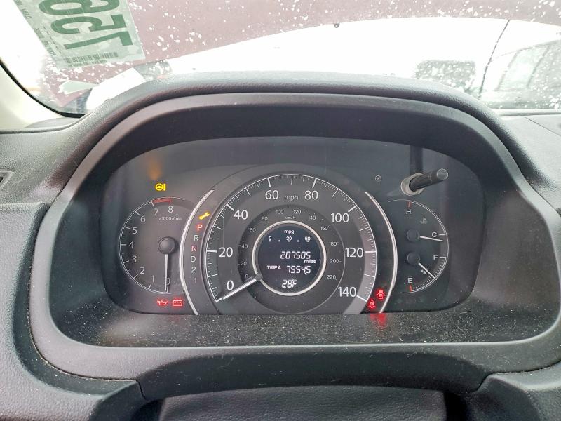 Photo 9 from auction – 2014 HONDA CR-V with VIN 5J6RM4H58EL088833