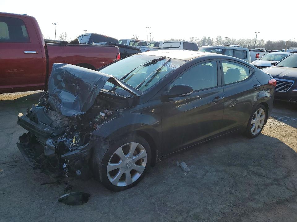 HYUNDAI ELANTRA GL 2012 with VIN KMHDH4AE6CU419863 - Photo from auction