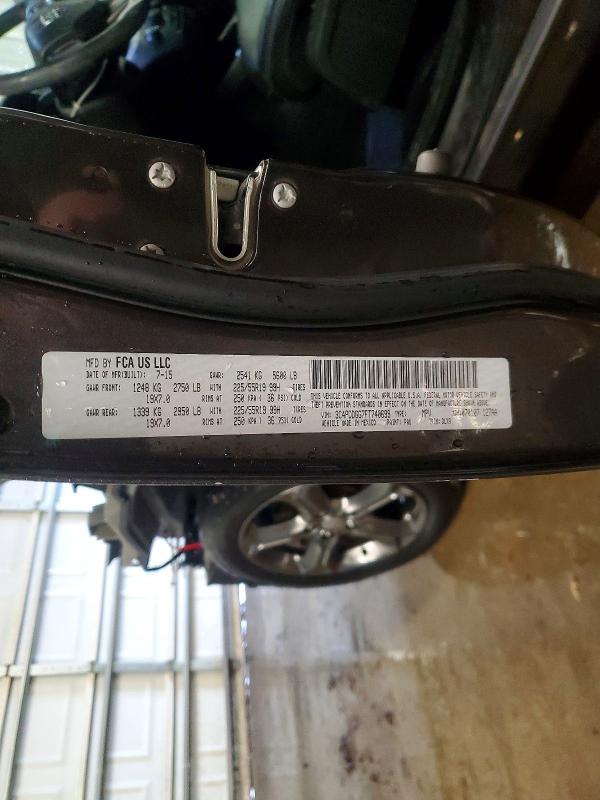 Photo 14 from auction – 2015 DODGE JOURNEY CR with VIN 3C4PDDGG7FT740699