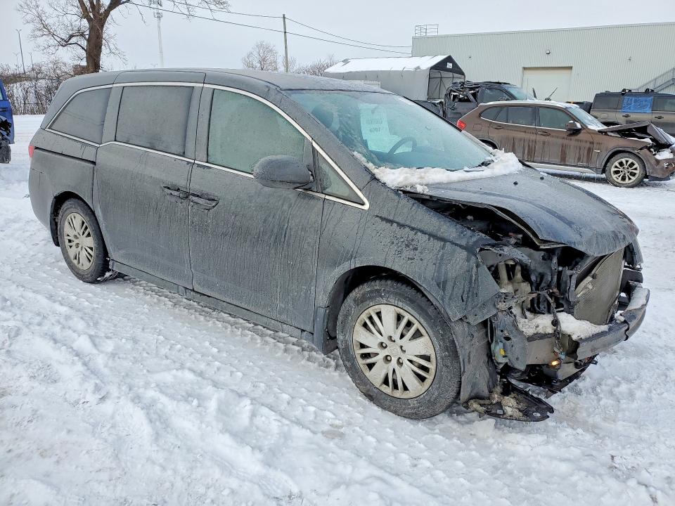 Photo 4 from auction – 2014 HONDA ODYSSEY with VIN 5FNRL5H21EB511128