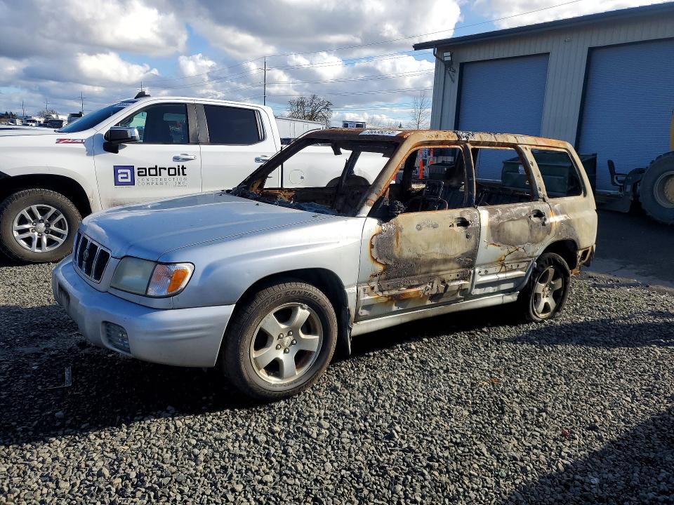 SUBARU FORESTER S 2002 with VIN JF1SF65692H741152 - Photo from auction