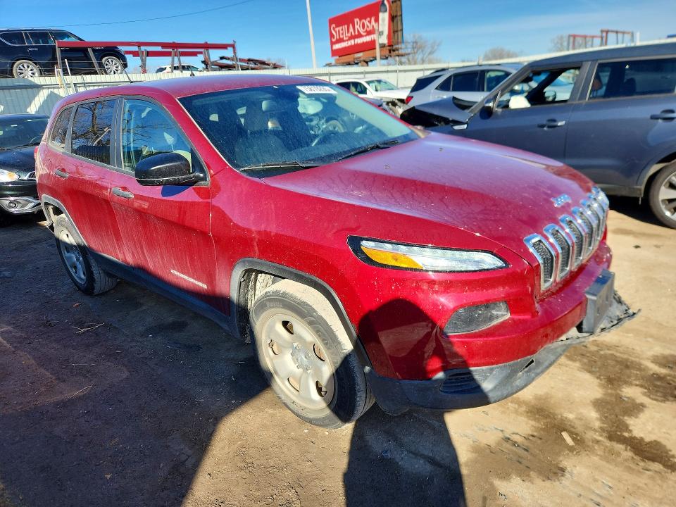 Photo 4 from auction – 2017 JEEP CHEROKEE S with VIN 1C4PJMAB8HW654126