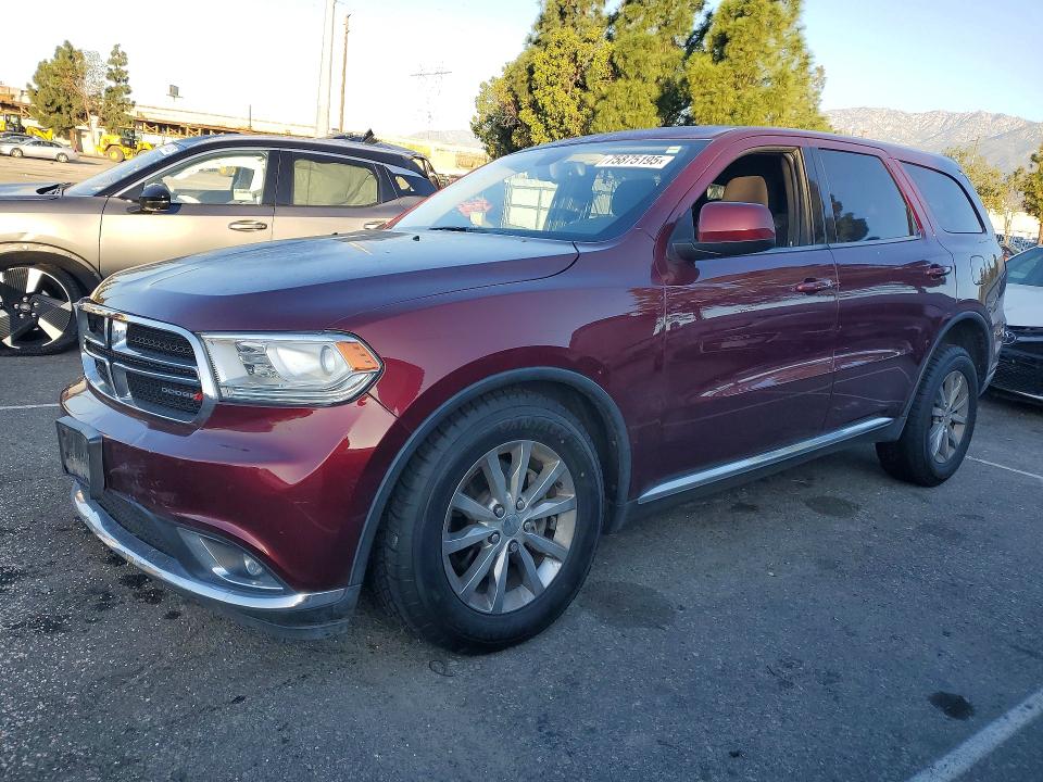 DODGE DURANGO 2016 with VIN 1C4RDHAG6GC441890 - Photo from auction