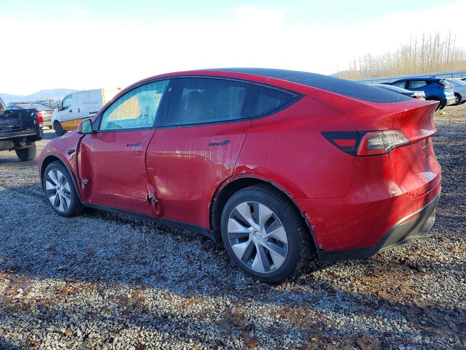 Photo 2 from auction – 2021 TESLA MODEL Y with VIN 5YJYGDEE9MF104858
