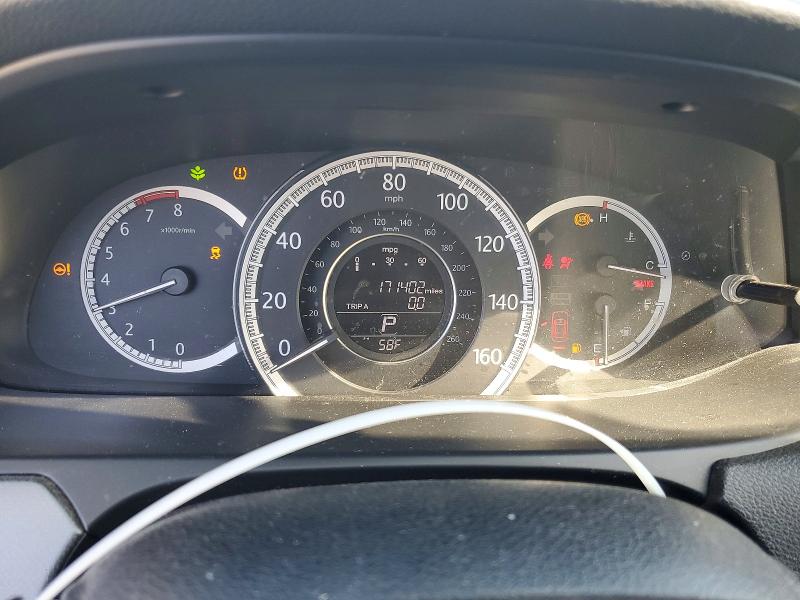 Photo 9 from auction – 2014 HONDA ACCORD with VIN 1HGCR2F35EA016584