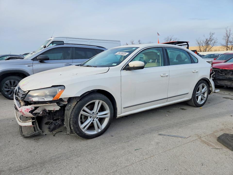 Photo 1 from auction – 2013 VOLKSWAGEN PASSAT with VIN 1VWBN7A31DC101089