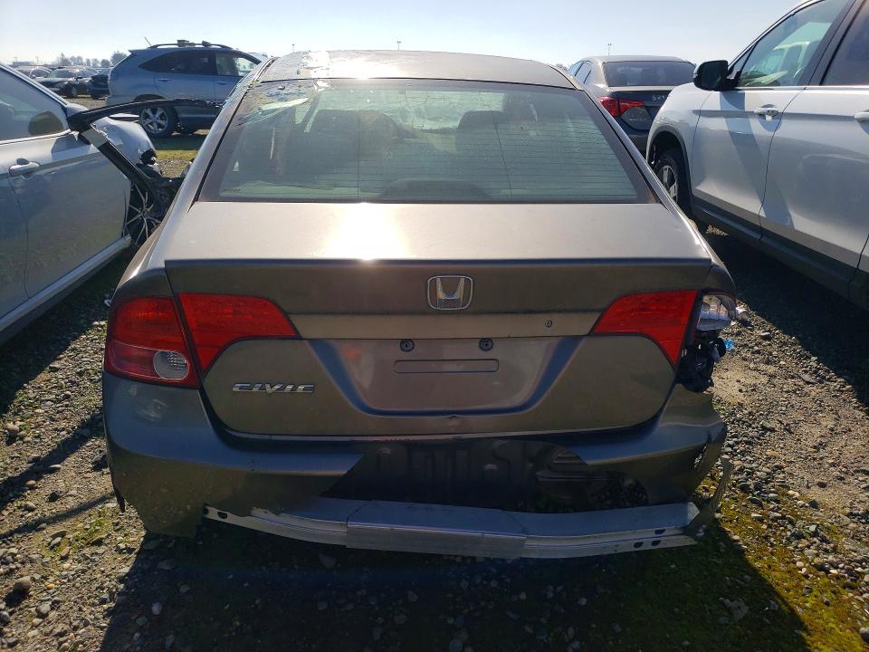 Photo 6 from auction – 2008 HONDA CIVIC LX with VIN 2HGFA16588H516793