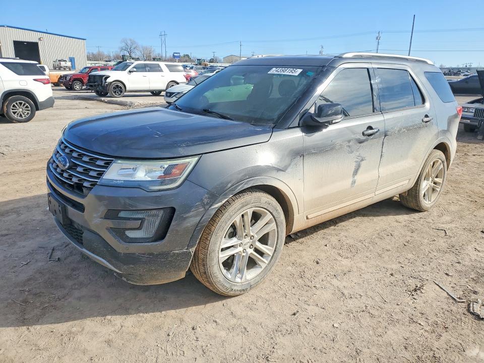 FORD EXPLORER 2017 with VIN 1FM5K7D82HGA33489 - Photo from auction