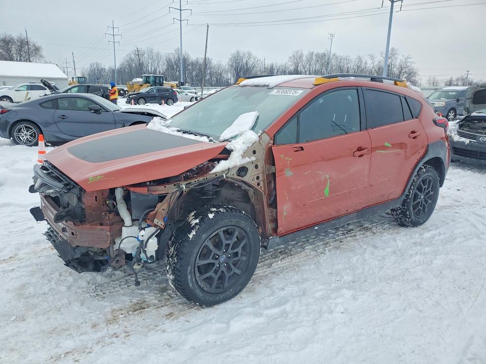 SUBARU CROSSTREK 2025 with VIN 4S4GUHT66S3709238 - Photo from auction