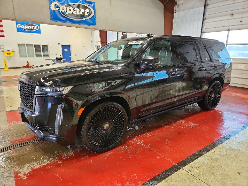 CADILLAC ESCALADE 2022 with VIN 1GYS4RKL9NR139792 - Photo from auction