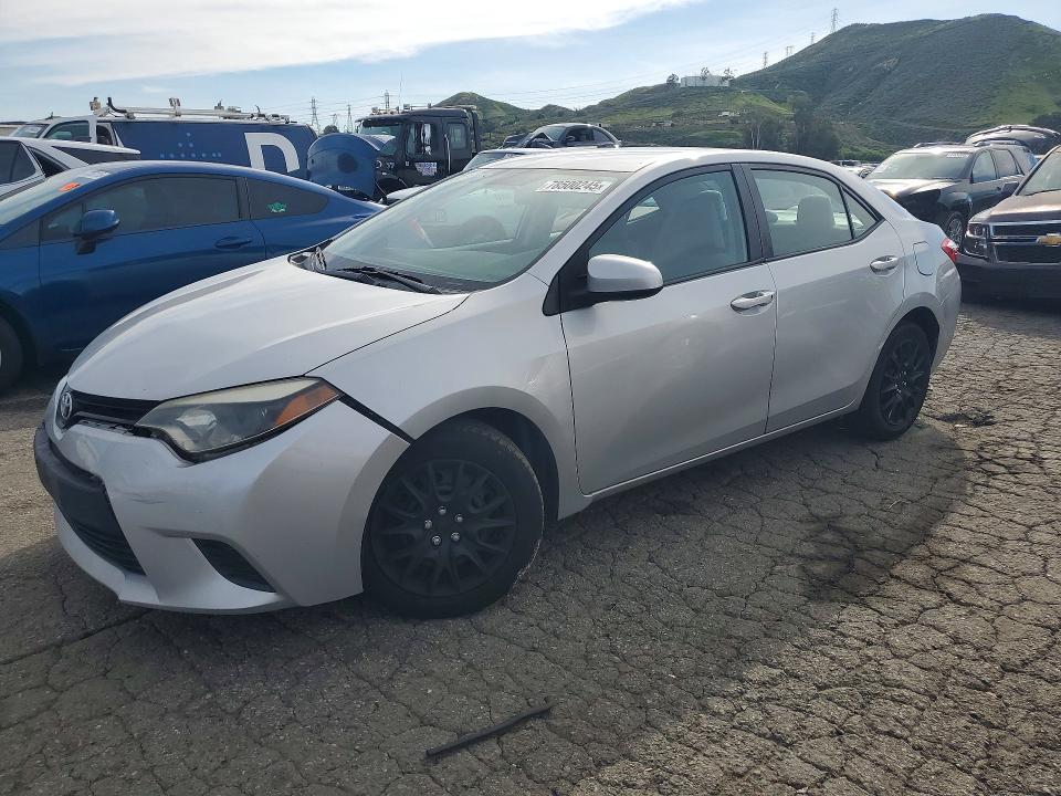 TOYOTA COROLLA 2014 with VIN 5YFBURHE9EP100998 - Photo from auction