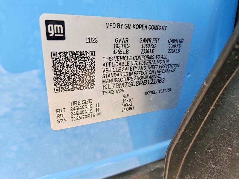 Photo 14 from auction – 2024 CHEVROLET TRAILBLAZER with VIN KL79MTSL8RB121863