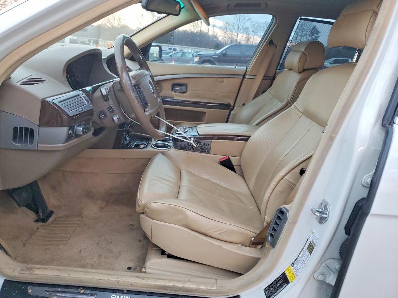 Photo 7 from auction – 2008 BMW 750 LI with VIN WBAHN83598DT77387