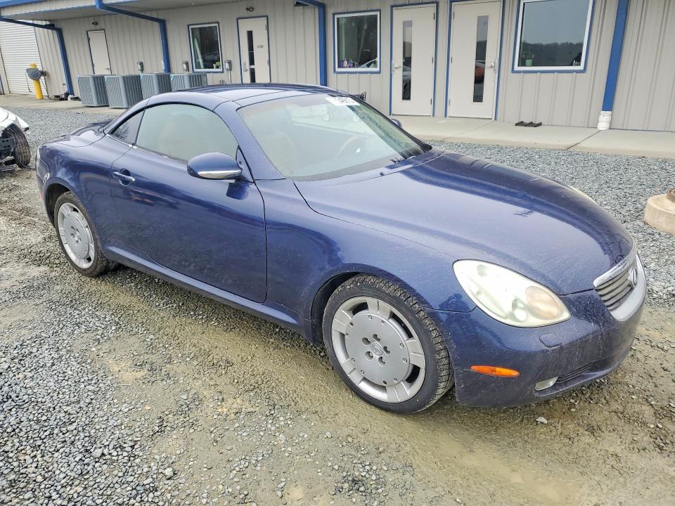 Photo 4 from auction – 2002 LEXUS SC 430 with VIN JTHFN48Y420027104