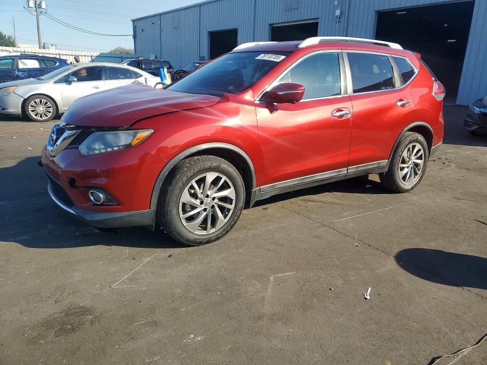 NISSAN ROGUE S 2015 with VIN 5N1AT2MT7FC873081 - Photo from auction